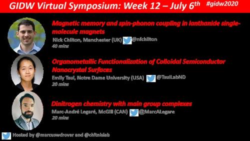 GIDW Virtual Symposium: Week 12 - July 6th